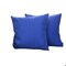 Homeroots Blue Honey Sapphire Decorative Throw Pillow Cover2 Piece 20 x 20 in. 355547 - alternate 1